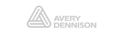 Avery-Dennison logo as a trusted supply partner