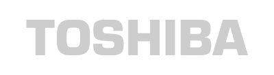 Toshiba logo representing innovative electronic solutions